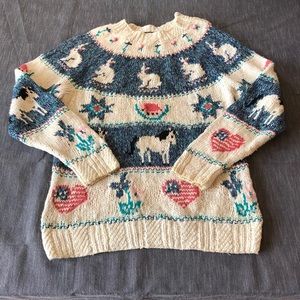 Vintage woolrich spring sweater women’s medium